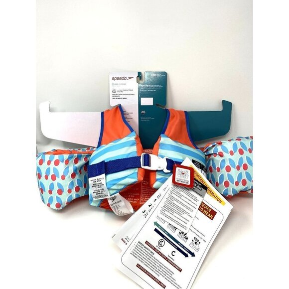 Speedo Splash Jammer Life Jacket Vest - Dino - Picture 4 of 6